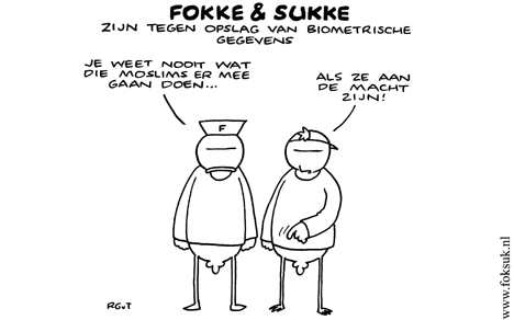 F&S zijn tegen opslag van biometrische gegevens (NRC, wo, 27-04-11)