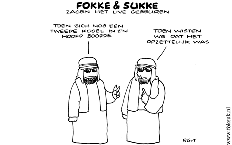 F&S zagen het live gebeuren (DWDD, ma, 02-05-11)