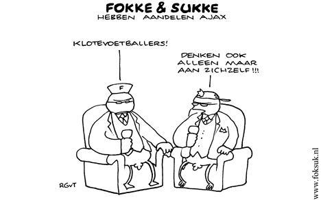 F&S hebben aandelen Ajax (DWDD, ma, 09-05-11)