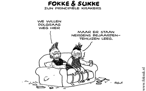F&S zijn principiële krakers (NEXT, ma, 16-05-11)