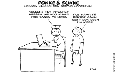 F&S hebben allebei een beetje hoofdpijn (NRC, do, 19-05-11)