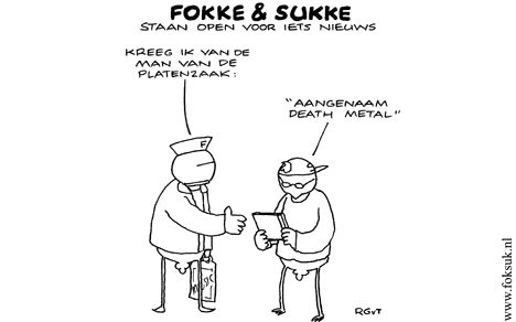 F&S staan open voor iets nieuws (NEXT, vr, 20-05-11)