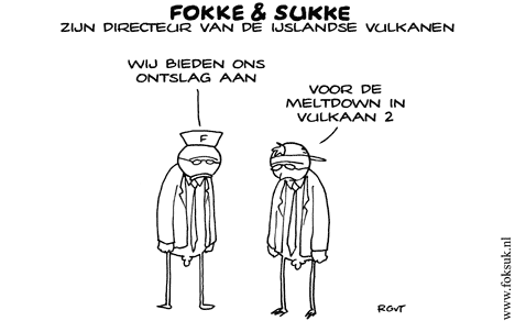 F&S zijn directeur van de IJslandse vulkanen (NRC, wo, 25-05-11)