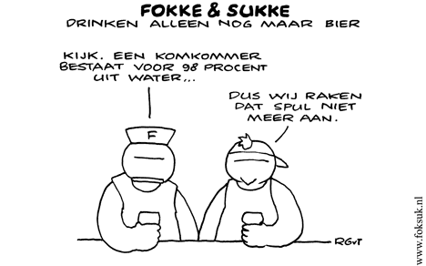 F&S drinken alleen nog maar bier (NEXT, wo, 01-06-11)