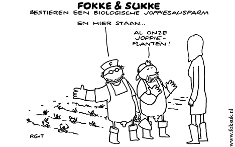 F&S bestieren een biologische Joppiesausfarm (NEXT, wo, 15-06-11)