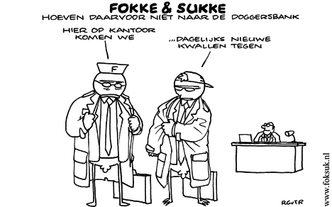 F&S hoeven daarvoor niet naar de doggersbank (NEXT, ma, 20-06-11)
