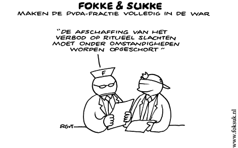 F&S maken de pvda-fractie volledig in de war (NRC, wo, 22-06-11)