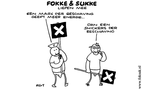 Fokke & Sukke liepen mee (NEXT, ma, 27-06-11)