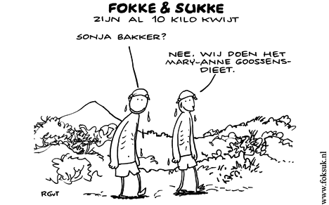 F&S zijn al 10 kilo kwijt (NEXT, ma, 11-07-11)
