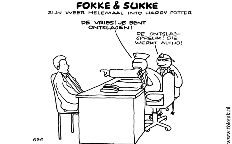 F&S zijn weer helemaal into Harry Potter (NRC, di, 12-07-11)