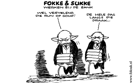 F&S werken bij de bank (NRC, ma, 18-07-11)