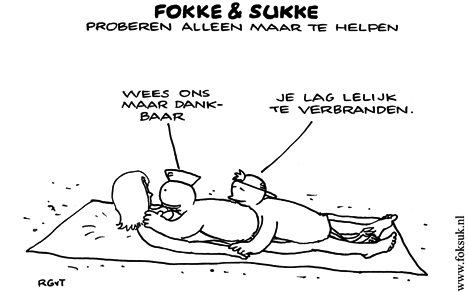 F&S proberen alleen maar te helpen (NRC, za, 06-08-11)