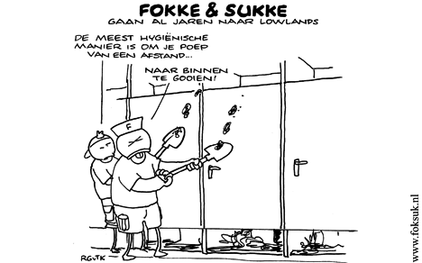 F&S gaan al jaren naar Lowlands (NEXT, vr, 19-08-11)