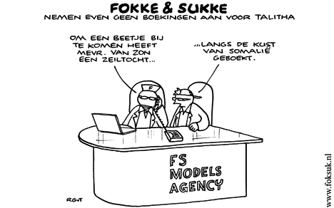 F&S nemen even geen boekingen aan voor Talitha (NRC, di, 30-08-11)