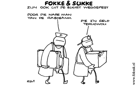 F&S zijn ook uit de buurt weggepest (NRC, wo, 31-08-11)