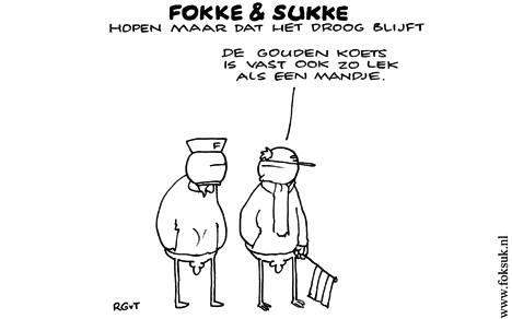 F&S hopen maar dat het droog blijft (NEXT, di, 20-09-11)