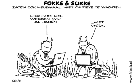 F&S zaten ook helemaal niet op Steve te wachten (NRC, do, 06-10-11)