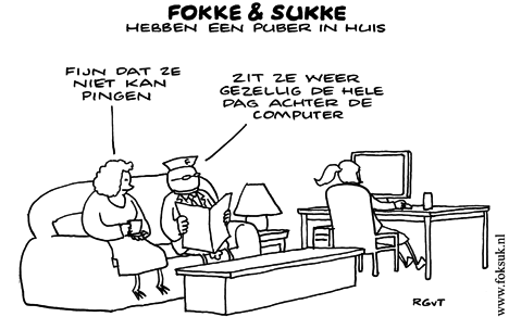 F&S hebben een puber in huis (NRC, wo, 12-10-11)