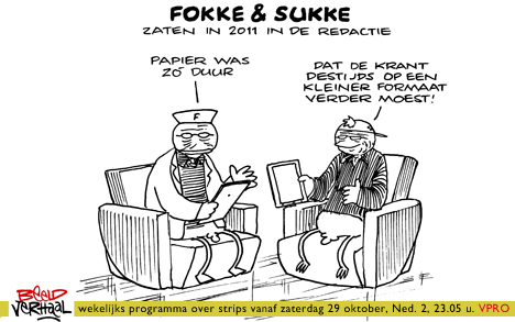 F&S zaten in 2011 in de redactie (NRC, za, 22-10-11)