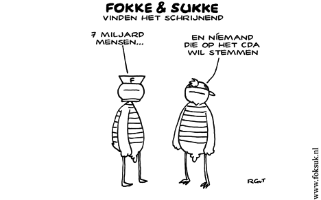F&S vinden het schrijnend (NRC, ma, 31-1-11)