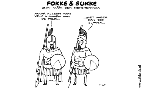 F&S zijn vóór een referendum (NRC, wo, 02-11-11)