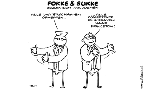 F&S bezuinigen miljoenen (NRC, di, 15-11-11)