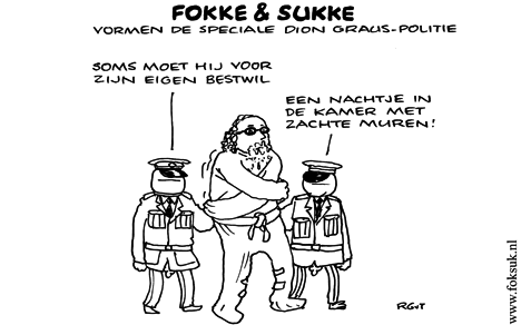 F&S vormen de sprciale Dion Graus-politie (NRC, vr, 18-11-11)