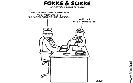 F&S moeten hard zijn (NRC, za, 10-11-11)