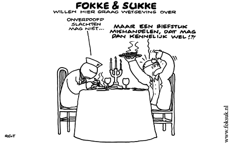 F&S willen hier graag wetgeving over (NRC, wo, 14-12-11)