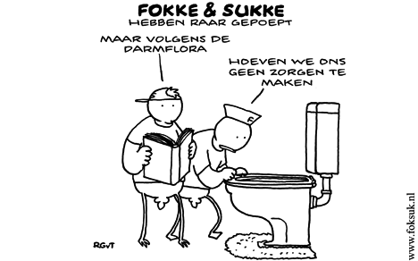 F&S hebben raar gepoept (NRC, za, 17-12-11) (Ronald Giphart, gefeliciteerd!)