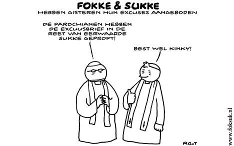 F&S hebben gisteren hun excuses aangeboden (NEXT, ma, 19-12-11)