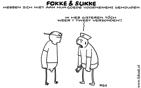 F&S hebben zich niet aan hun goede voornemens gehouden (NEXT, wo, 04-01-12)