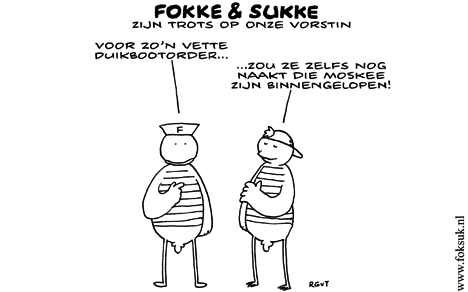 F&S zijn trots op onze vorstin (NRC, ma, 09-01-12)