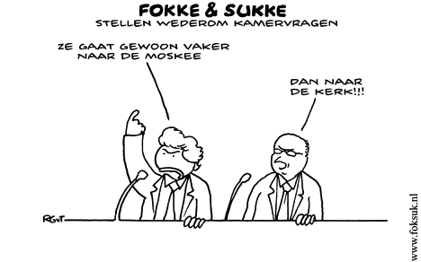 F&S stellen wederom kamervragen (NEXT, vr, 13-01-12)