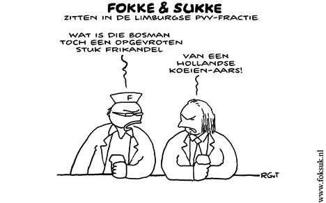 F&S zitten in de limburgse PVV-fractie (NRC, di, 17-01-12)