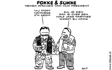 F&S nemen afscheid van hun president (NEXT, do, 26-01-12)