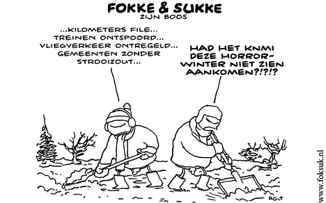 F&S zijn boos (NRC, ma, 30-01-12)