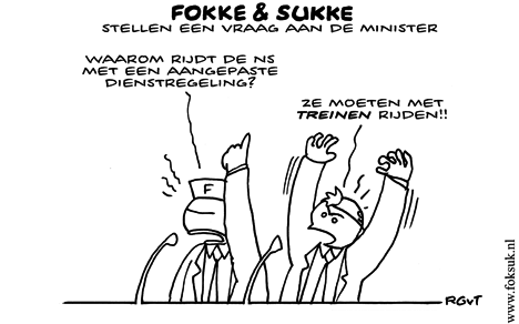 F&S stellen een vraag aan de minister (NEXT, wo, 08-02-12)