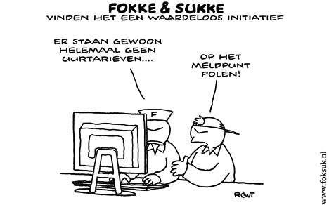 F&S vinden het een waardeloos initiatief (NRC, di, 14-02-12)