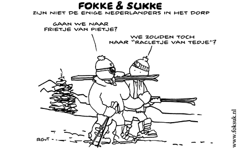 F&S zijn niet de enige Nederlanders in het dorp (NRC, do, 23-02-12)