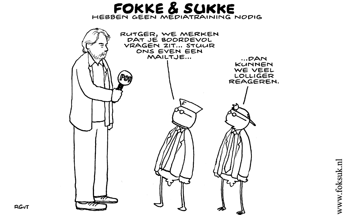 F&S hebben geen mediatraining nodig (Next, ma, 05-03-12)