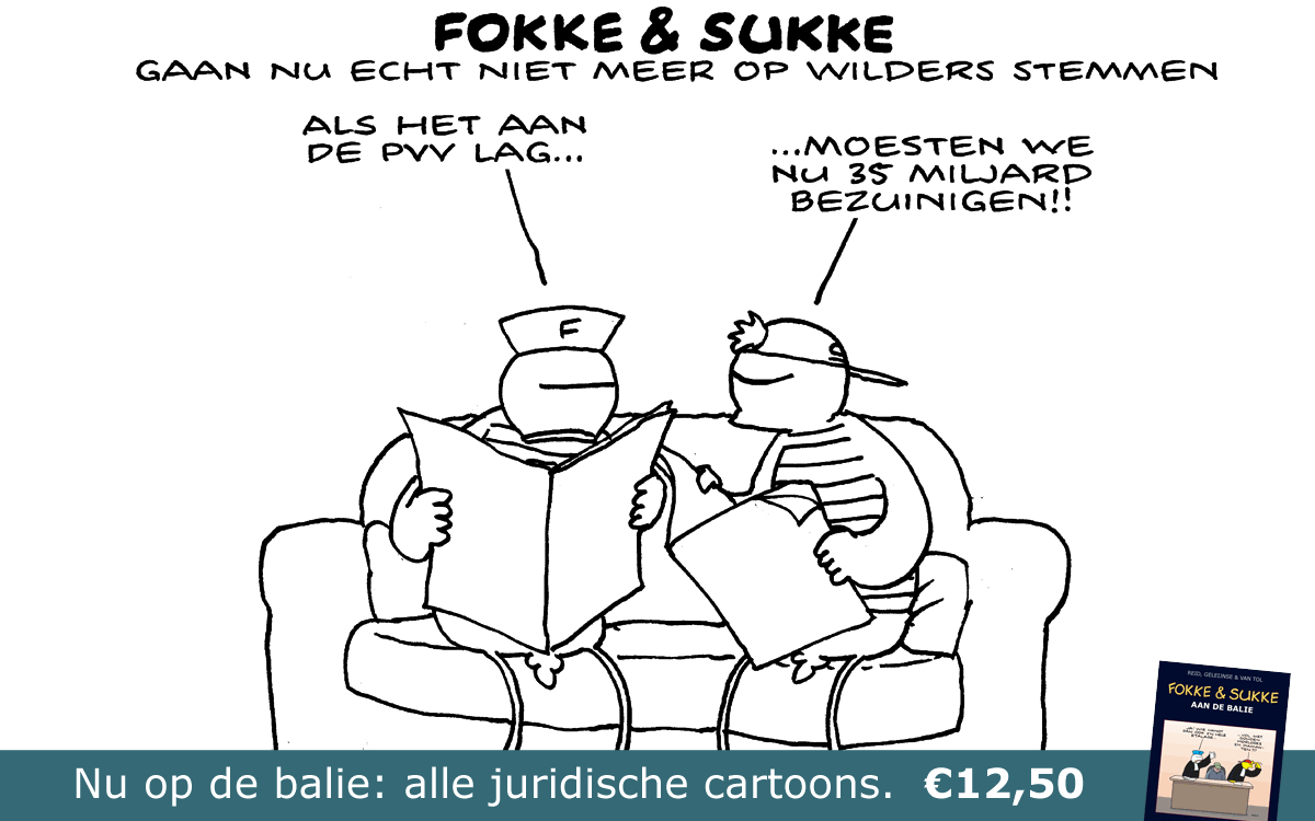 F&S gaan nu echt niet meer op Wilders stemmen (NRC, ma, 05-03-12)