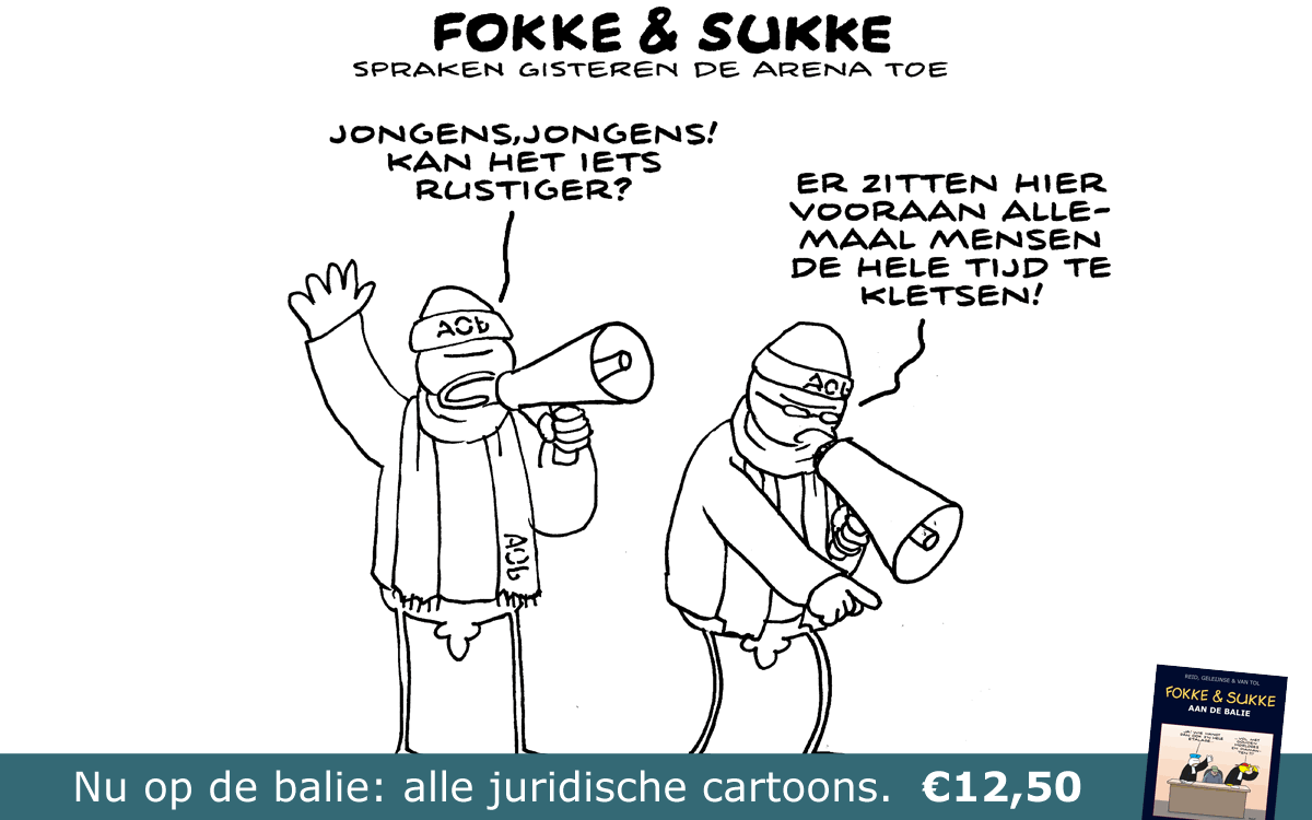 F&S spraken gisteren de Arena toe (Next, wo, 07-03-12)
