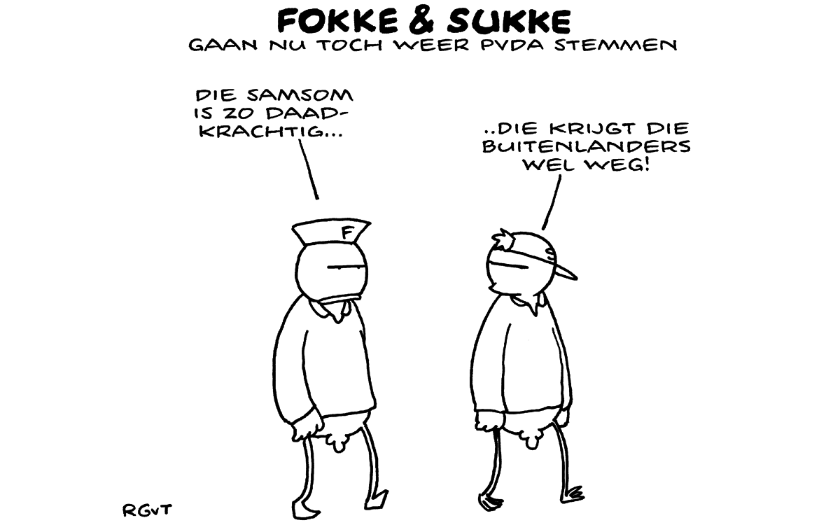 F&S gaan nu toch weer PvdA stemmen #Samsom (NEXT, ma, 19-03-12)