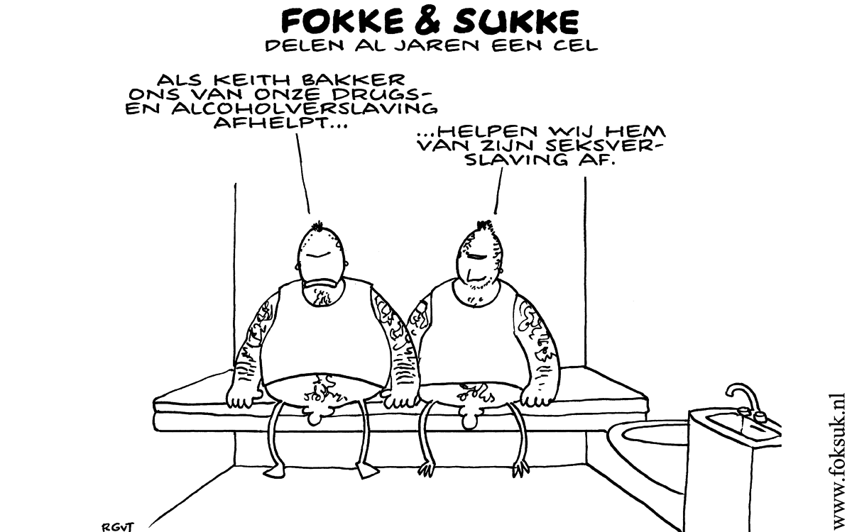 F&S delen al jaren een cel #KeithBakker  (NRC, wo, 28-03-12)