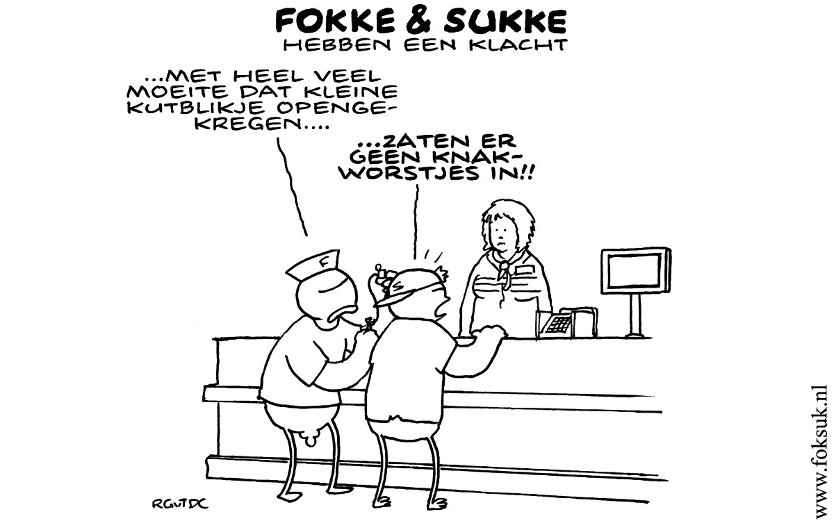 F&S hebben een klacht (NEXT, wo, 02-05-12)