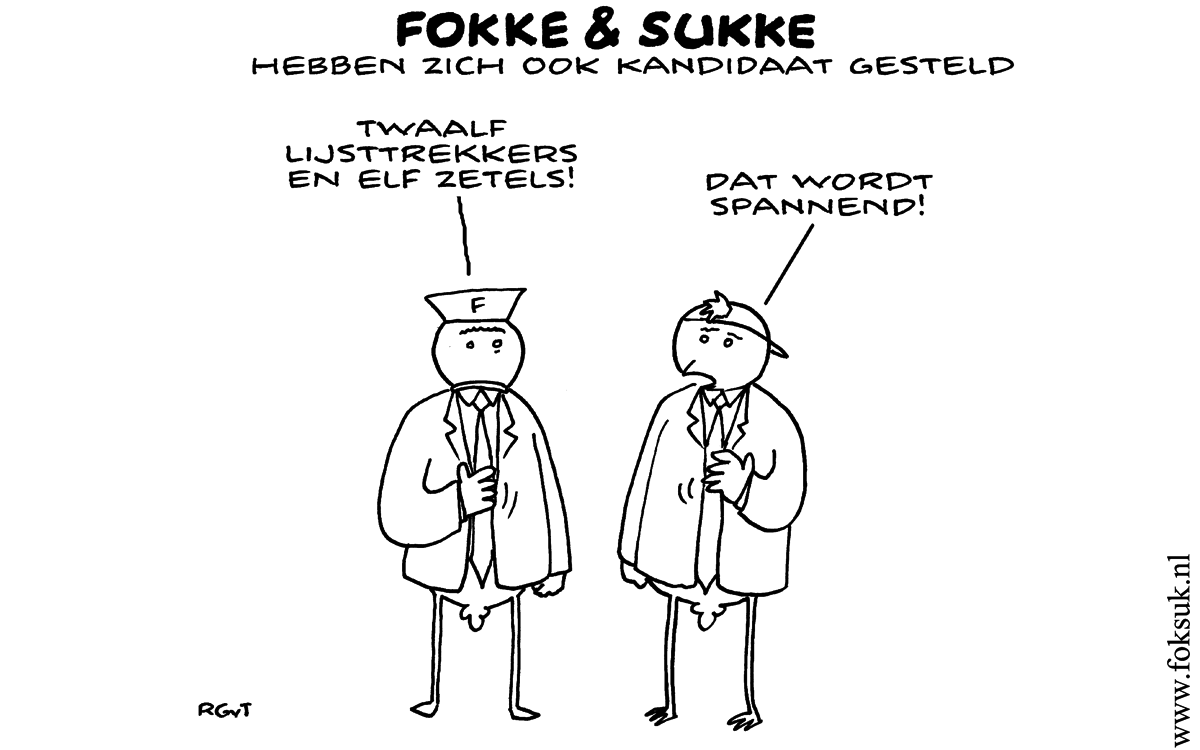 F&S hebben zichzelf ook kandidaat gesteld (NEXT, ma, 07-05-12)