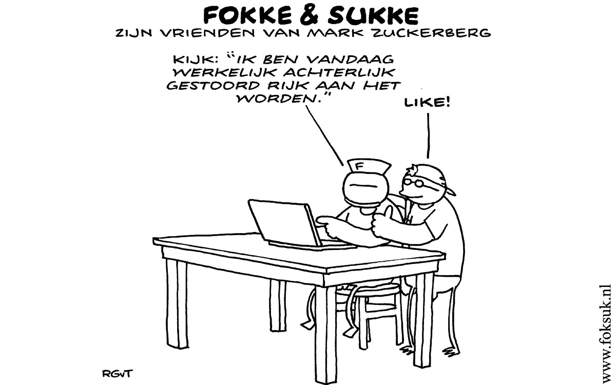 F&S zijn vrienden met Mark Zuckerberg #facebook (NRC, vr, 18-05-12)