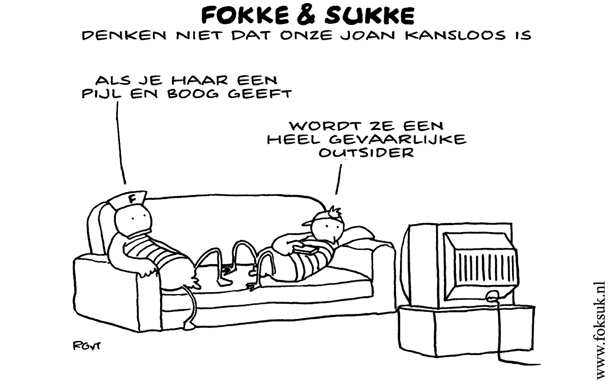 F&S denken niet dat onze Joan kansloos is #Eurovisie (NRC, do, 24-05-12)