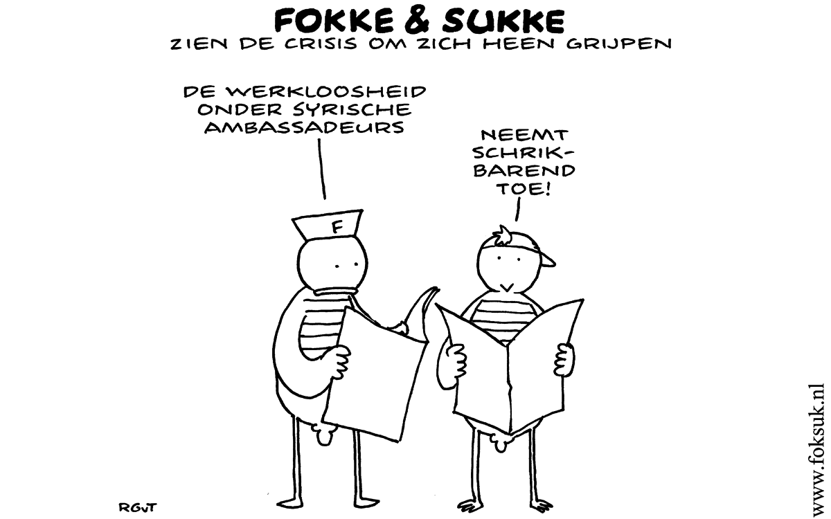 F&S zien de crisis om zich heen grijpen (NRC, wo, 30-05-12)